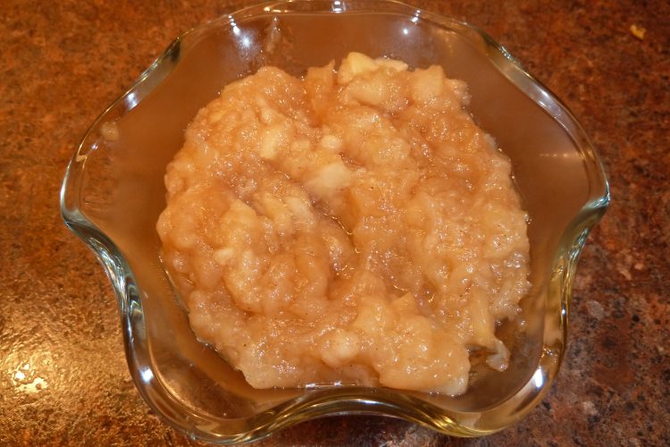 Fresh applesauce