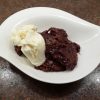 A serving of Hot Fudge Pudding Cake