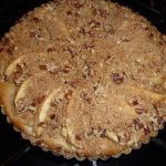Pear and Cream Cheese Crumble Tart