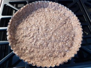 Pear and Cream Cheese Crumble Tart crust