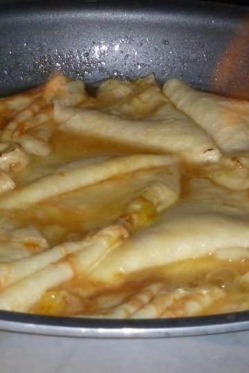 flaming crepes suzette