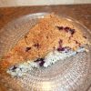 Blueberry Streusel Coffee Cake slice on a dessert plate