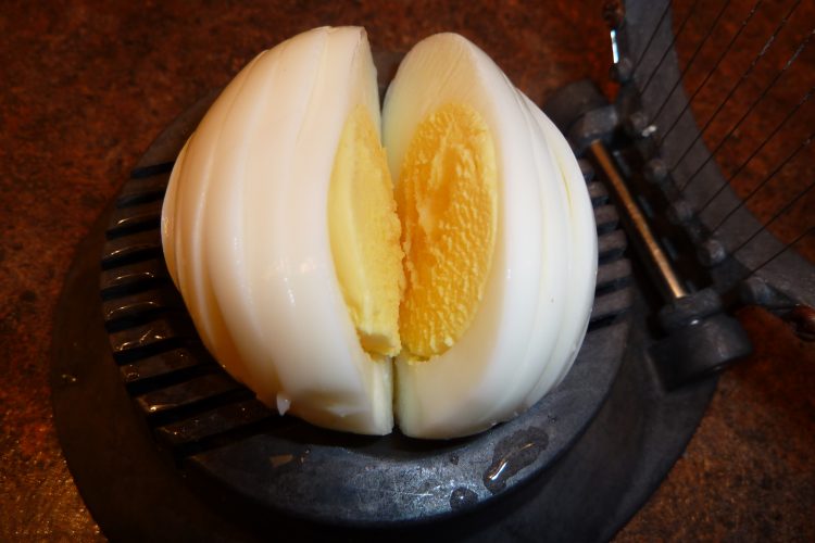 boiled eggs