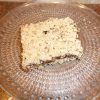 A date square on a plate