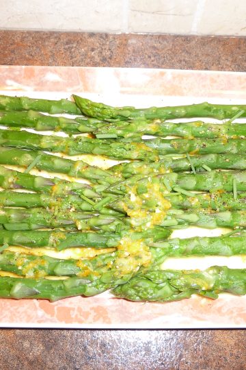 Asparagus with Orange Vinaigrette