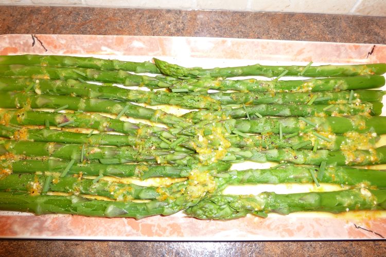 Asparagus with Orange Vinaigrette