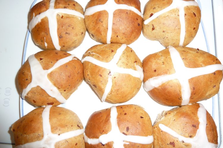Hot cross buns