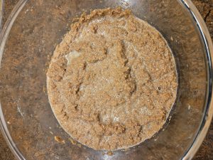 Bran muffin mixture