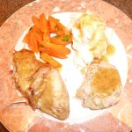 Roast Chicken with Pork Stuffing